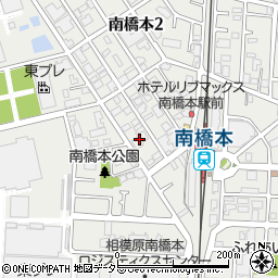 ライオンズマンション南橋本周辺の地図