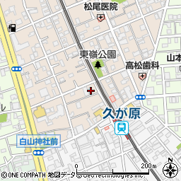東京都大田区東嶺町33-6周辺の地図