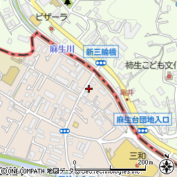 東京都町田市三輪町273周辺の地図