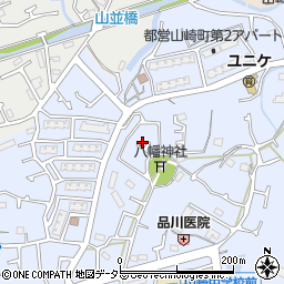 東京都町田市山崎町346周辺の地図
