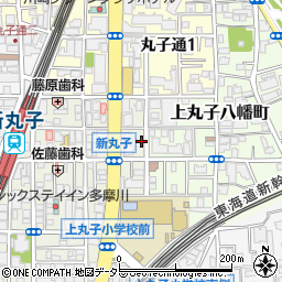 村富屋クリーニング店周辺の地図