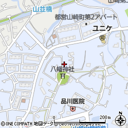 東京都町田市山崎町668-6周辺の地図