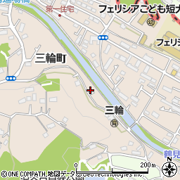 東京都町田市三輪町1766周辺の地図