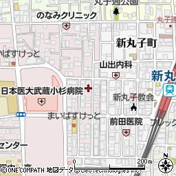 ガーラプレシャス武蔵小杉周辺の地図