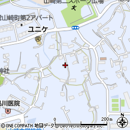 東京都町田市山崎町711周辺の地図