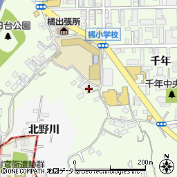 神奈川県川崎市高津区千年1123-9周辺の地図