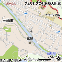東京都町田市三輪町136周辺の地図