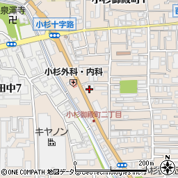 延吉荘周辺の地図