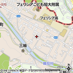 東京都町田市三輪町133周辺の地図