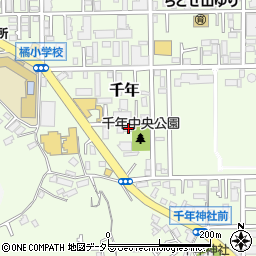 神奈川県川崎市高津区千年796周辺の地図
