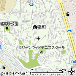 東京都大田区西嶺町12-23周辺の地図