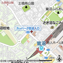 富士チャイルドアカデミー　鷺沼教室周辺の地図