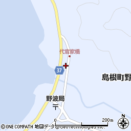 島根県松江市島根町野波1898周辺の地図