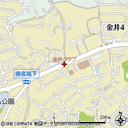金井クラブ周辺の地図