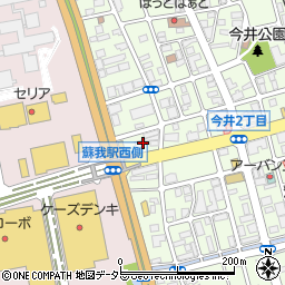中村焼肉店周辺の地図