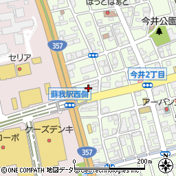 中村焼肉店周辺の地図