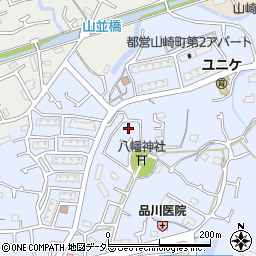 東京都町田市山崎町668-12周辺の地図