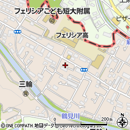 東京都町田市三輪町150周辺の地図