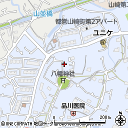 東京都町田市山崎町668-5周辺の地図