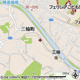 東京都町田市三輪町1756周辺の地図