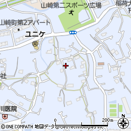 東京都町田市山崎町735周辺の地図