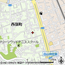 東京都大田区西嶺町14-17周辺の地図
