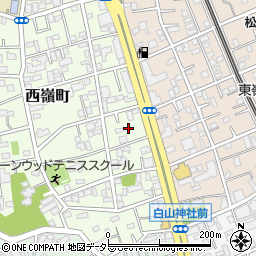 東京都大田区西嶺町14周辺の地図
