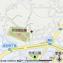 東京都町田市図師町663-14周辺の地図
