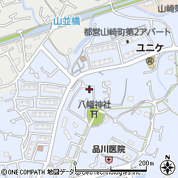 東京都町田市山崎町668-10周辺の地図