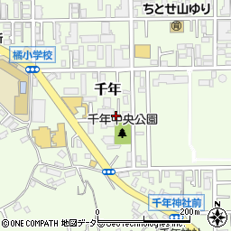 神奈川県川崎市高津区千年813-2周辺の地図