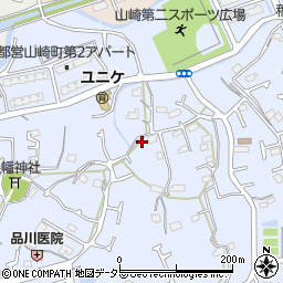東京都町田市山崎町708周辺の地図
