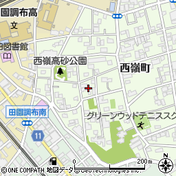 東京都大田区西嶺町27周辺の地図