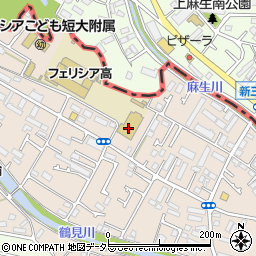 東京都町田市三輪町200周辺の地図