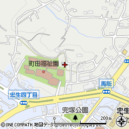 東京都町田市図師町663-12周辺の地図