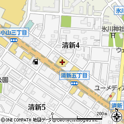 神奈川日産相模原清新店周辺の地図