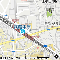 はかた商店 武蔵中原店周辺の地図