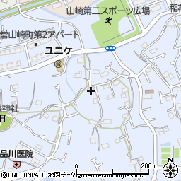 東京都町田市山崎町710周辺の地図