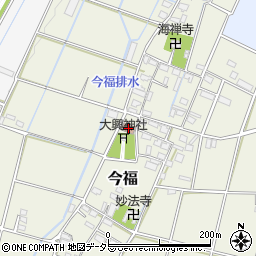 今福公民館周辺の地図