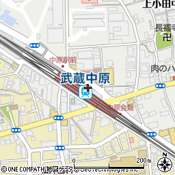 ヒュッゲ武蔵中原店周辺の地図