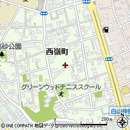 東京都大田区西嶺町12-20周辺の地図