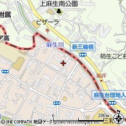 東京都町田市三輪町271周辺の地図