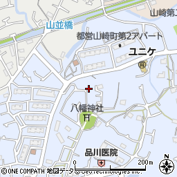 東京都町田市山崎町668-4周辺の地図