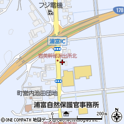 三菱商事エネルギー岩美ＳＳ周辺の地図