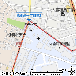 神奈川都市交通相模原営業所周辺の地図