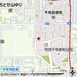 神奈川県川崎市高津区千年新町38-6周辺の地図