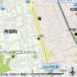 東京都大田区西嶺町14-7周辺の地図