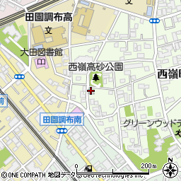 東京都大田区西嶺町26-1周辺の地図