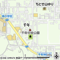神奈川県川崎市高津区千年813-15周辺の地図