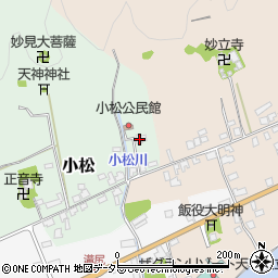 京都府宮津市小松305周辺の地図
