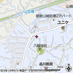 東京都町田市山崎町667周辺の地図